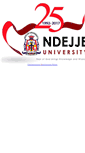 Mobile Screenshot of ndejjeuniversity.ac.ug